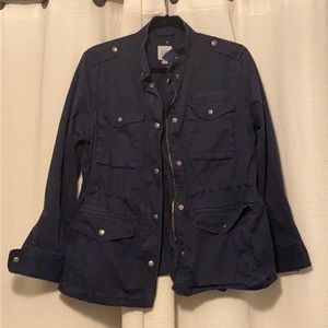 Gap navy utility jacket